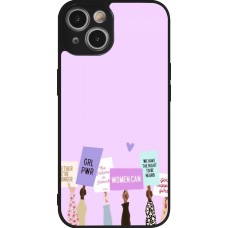 Coque iPhone 14 - Silicone rigide noir Womens day 2026 9