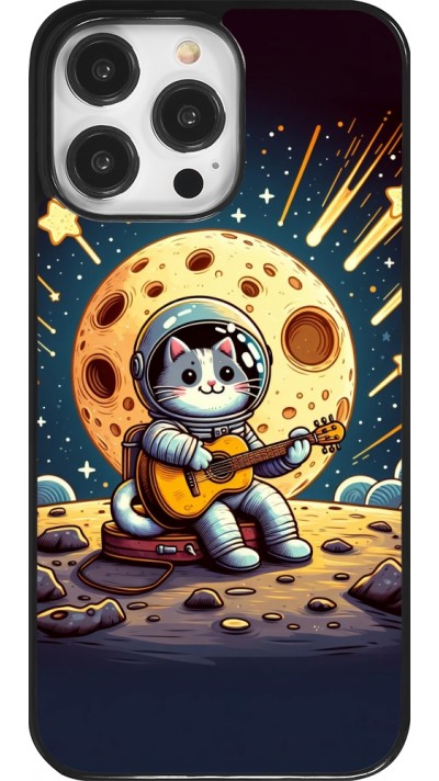 Coque iPhone 14 Pro Max - AstroCat RockLune
