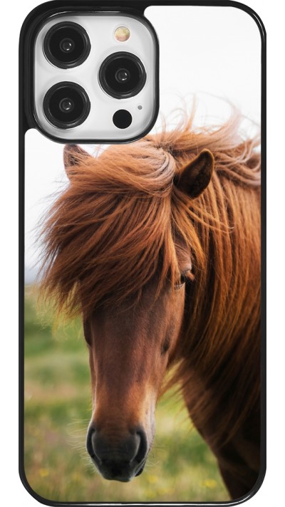 Coque iPhone 14 Pro Max - Autumn 22 horse in the wind