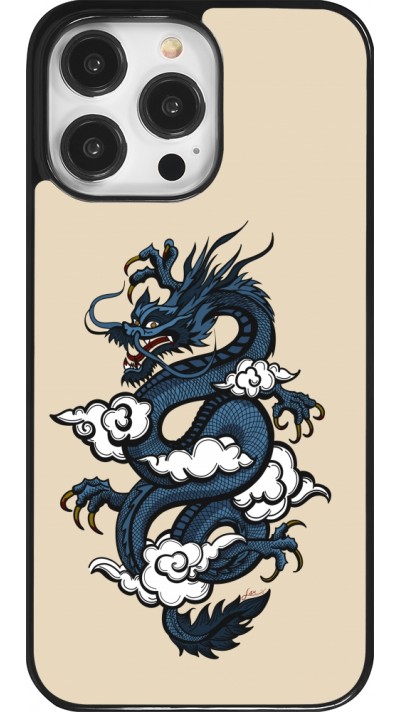 Coque iPhone 14 Pro Max - Blue Dragon Tattoo