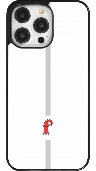 iPhone 14 Pro Max Case Hülle - Kanton BL weiss