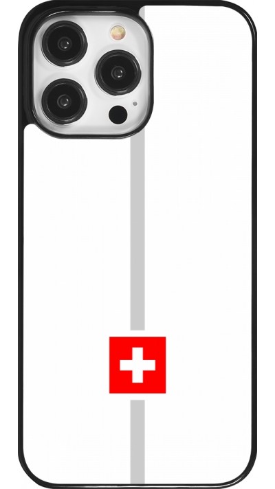 iPhone 14 Pro Max Case Hülle - Kanton CH weiss