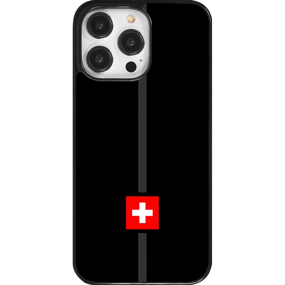 iPhone 14 Pro Max Case Hülle - Kanton CH schwarz