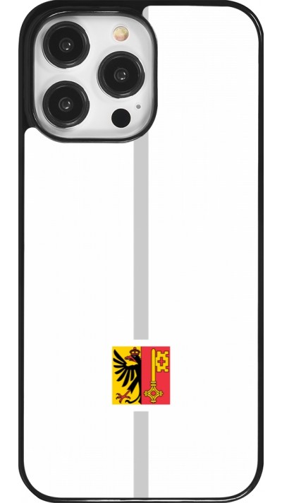 iPhone 14 Pro Max Case Hülle - Kanton GE weiss