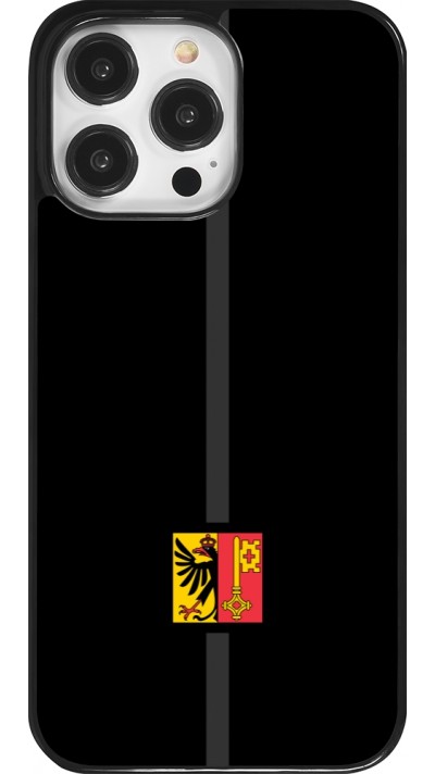 iPhone 14 Pro Max Case Hülle - Kanton GE schwarz