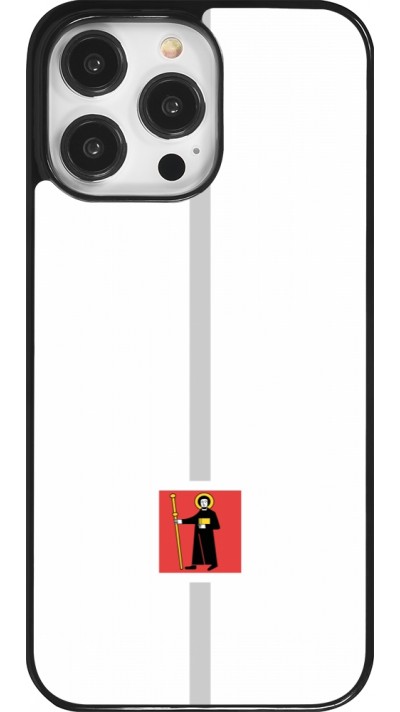 iPhone 14 Pro Max Case Hülle - Kanton GL weiss