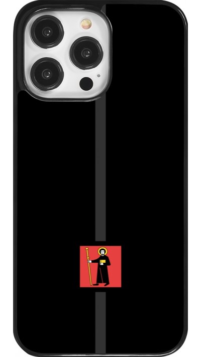 iPhone 14 Pro Max Case Hülle - Kanton GL schwarz