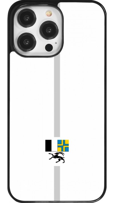 iPhone 14 Pro Max Case Hülle - Kanton GR weiss