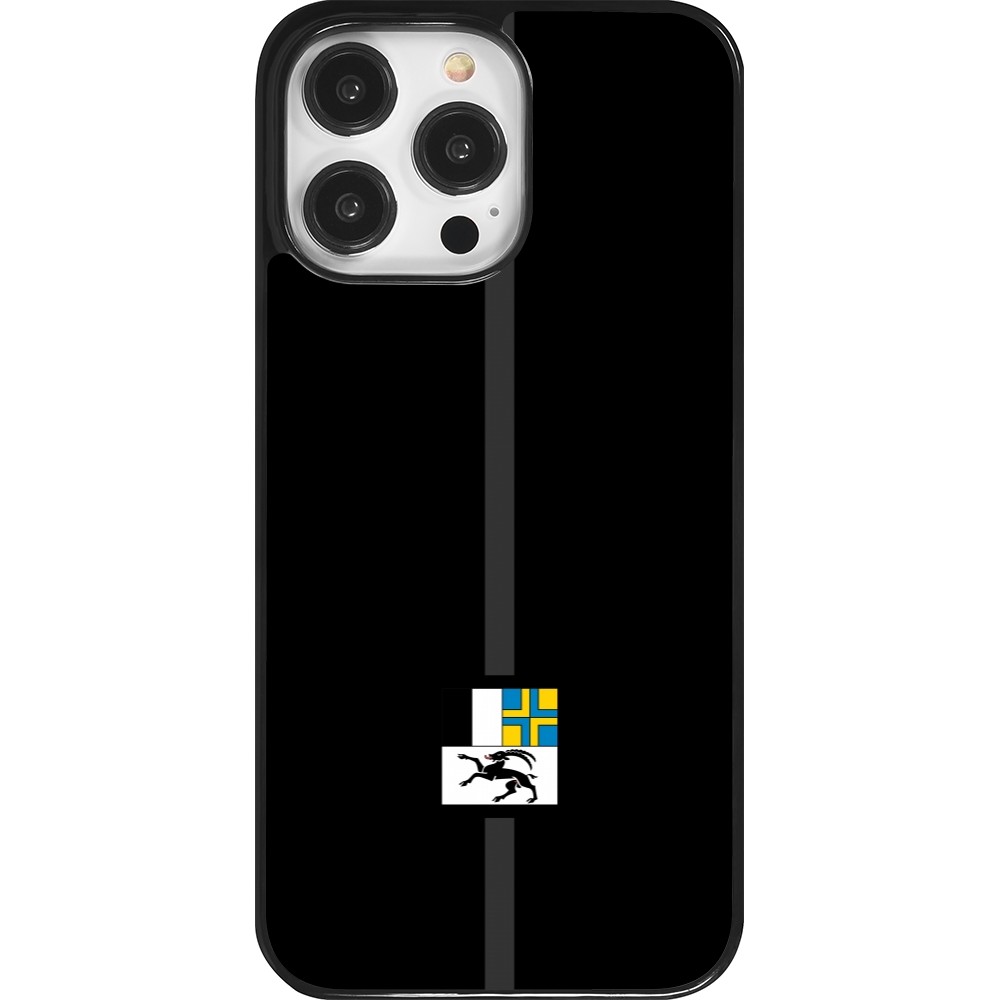 iPhone 14 Pro Max Case Hülle - Kanton GR schwarz
