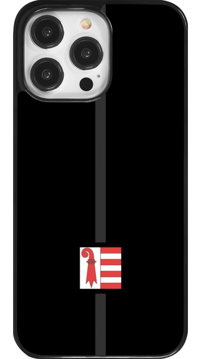 iPhone 14 Pro Max Case Hülle - Kanton JU schwarz