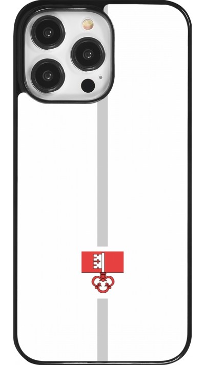 iPhone 14 Pro Max Case Hülle - Kanton OW weiss