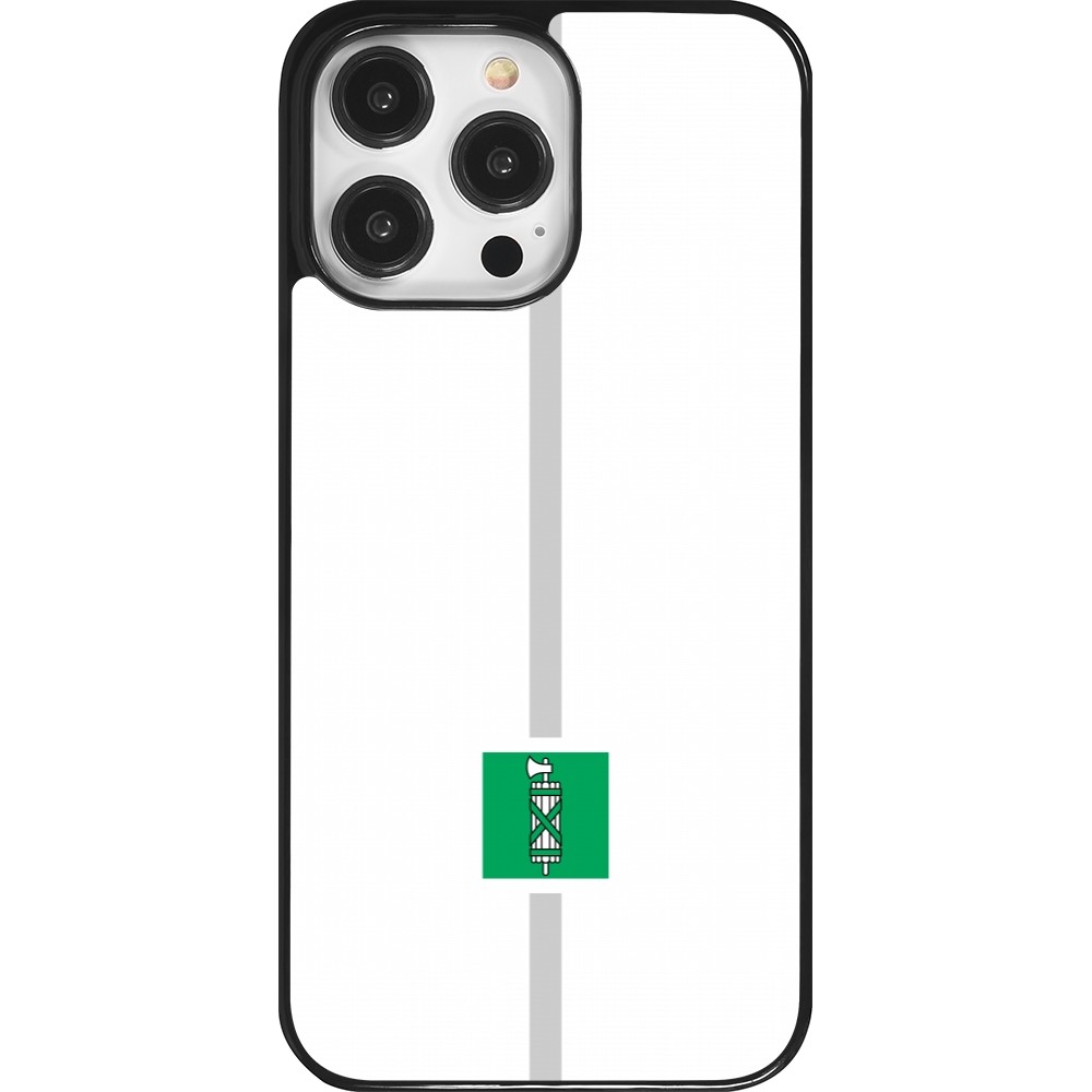 iPhone 14 Pro Max Case Hülle - Kanton SG weiss