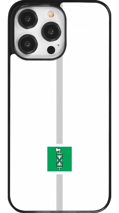 iPhone 14 Pro Max Case Hülle - Kanton SG weiss