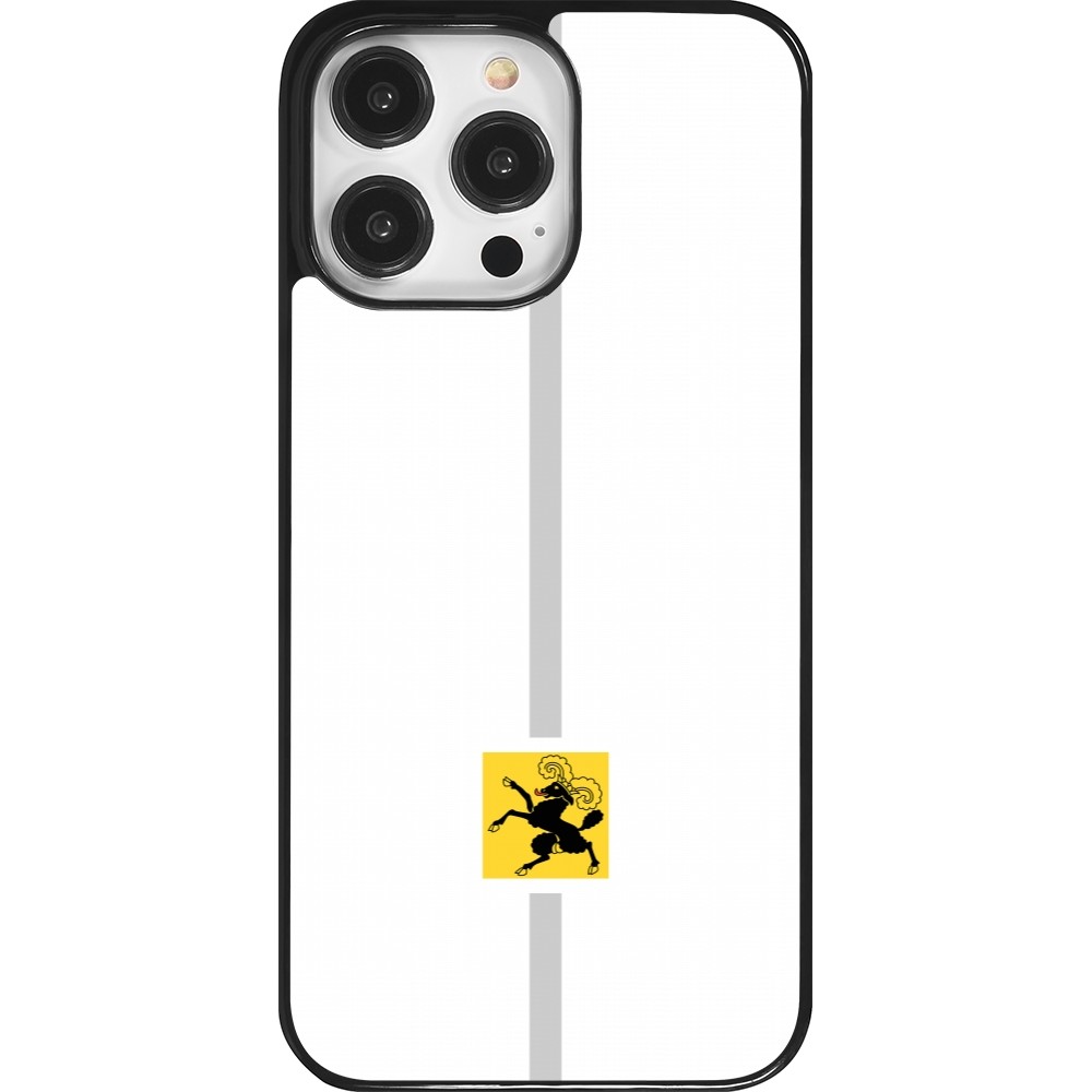 iPhone 14 Pro Max Case Hülle - Kanton SH weiss