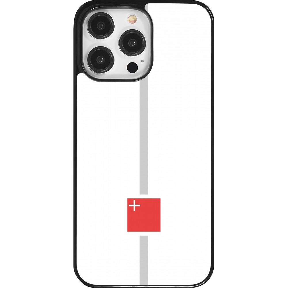 iPhone 14 Pro Max Case Hülle - Kanton SZ weiss