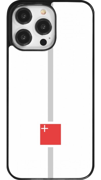 iPhone 14 Pro Max Case Hülle - Kanton SZ weiss