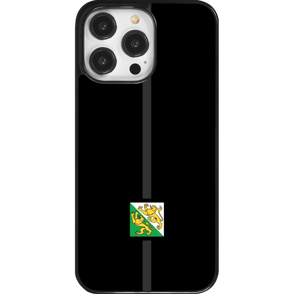 iPhone 14 Pro Max Case Hülle - Kanton TG schwarz