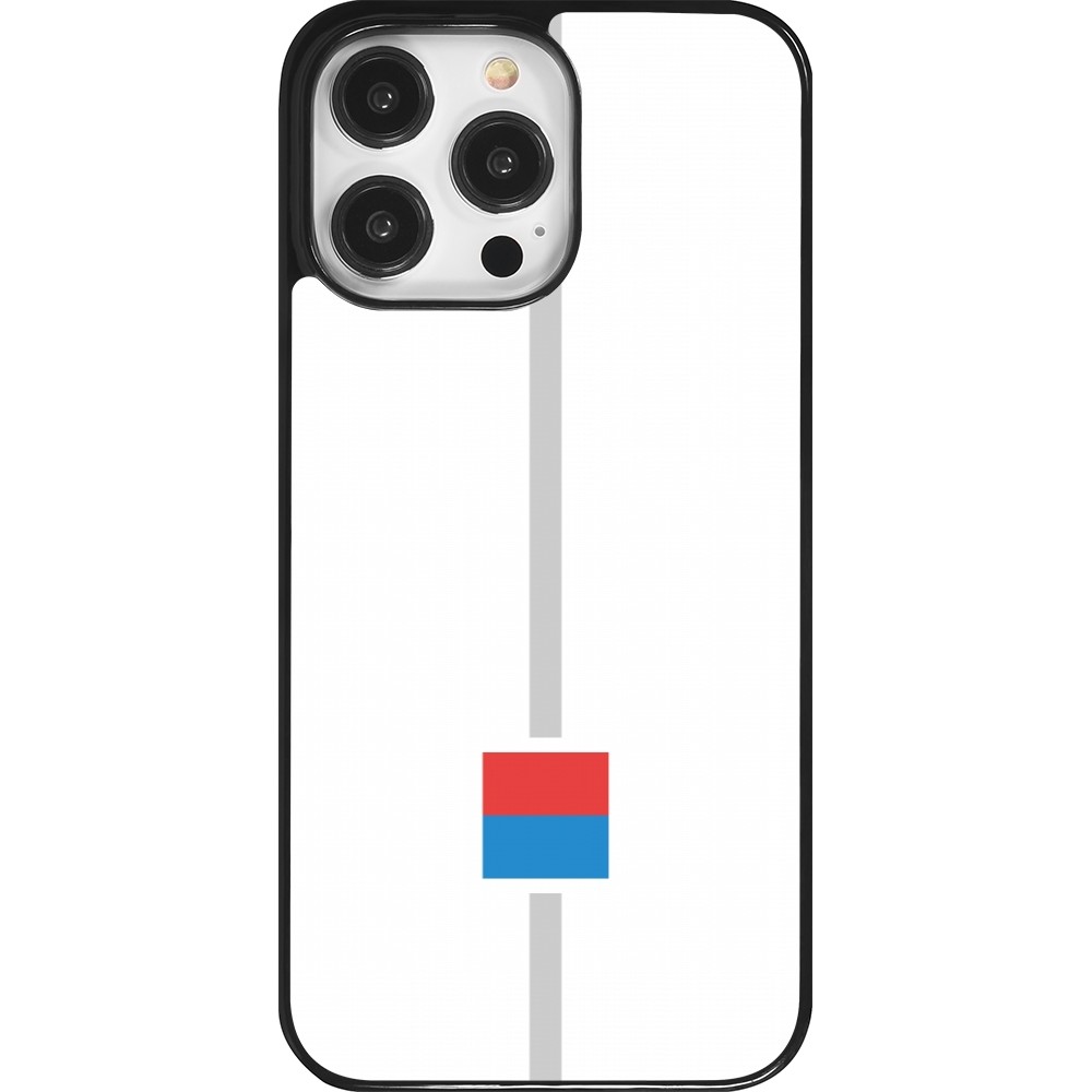 iPhone 14 Pro Max Case Hülle - Kanton TI weiss