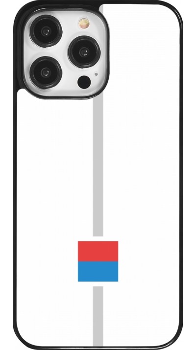 iPhone 14 Pro Max Case Hülle - Kanton TI weiss