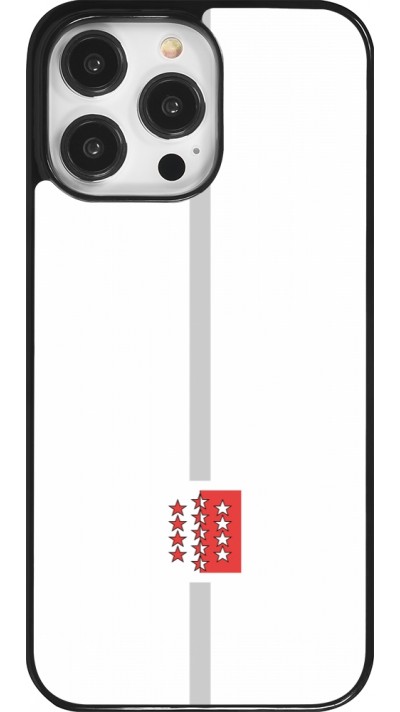 iPhone 14 Pro Max Case Hülle - Kanton VS weiss