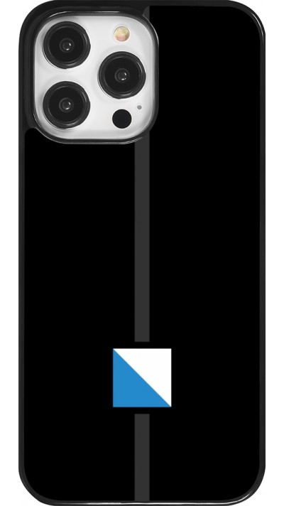 iPhone 14 Pro Max Case Hülle - Kanton ZH schwarz