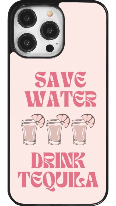 Coque iPhone 14 Pro Max - Cocktail Save Water Drink Tequila