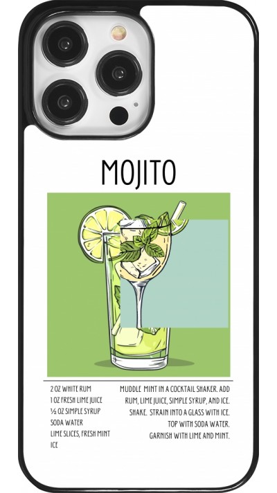 iPhone 14 Pro Max Case Hülle - Cocktail Rezept Mojito