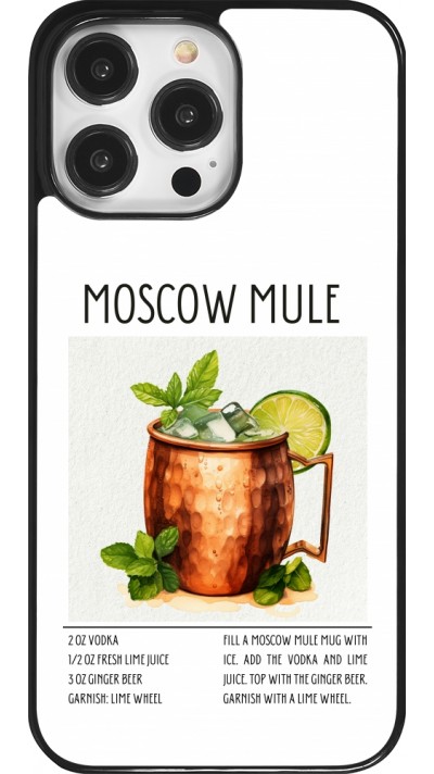 Coque iPhone 14 Pro Max - Cocktail recette Moscow Mule