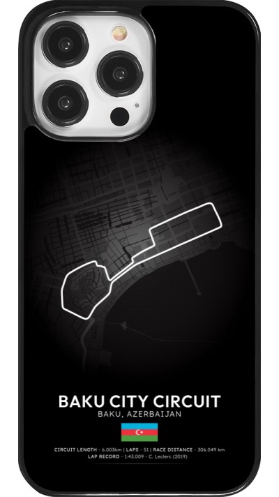 Coque iPhone 14 Pro Max - F1 Track 2025 Azerbaijan