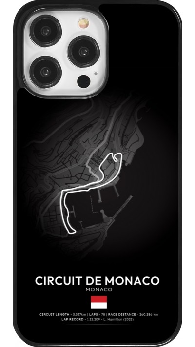Coque iPhone 14 Pro Max - F1 Track 2025 Monaco