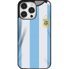 Coque iPhone 14 Pro Max - Maillot de football Argentine 2022 personnalisable