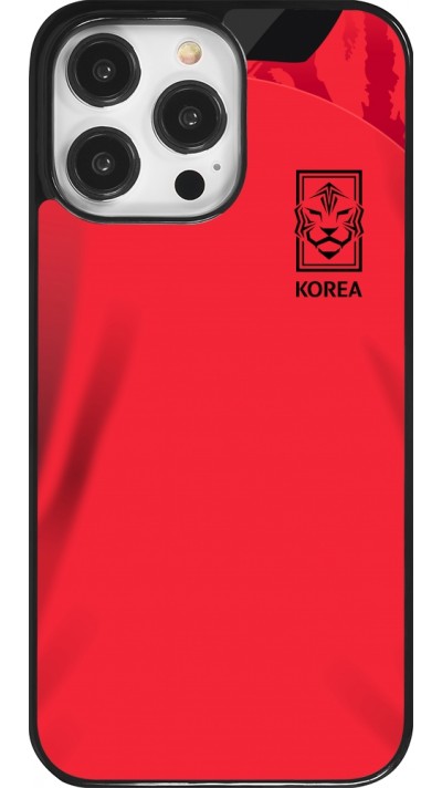 Coque iPhone 14 Pro Max - Maillot de football Corée du Sud 2022 personnalisable