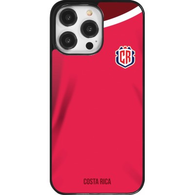 Coque iPhone 14 Pro Max - Maillot de football Costa Rica 2022 personnalisable
