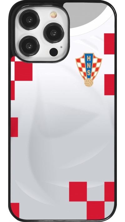 Coque iPhone 14 Pro Max - Maillot de football Croatie 2022 personnalisable