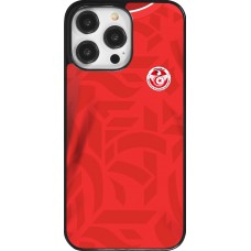 Coque iPhone 14 Pro Max - Maillot de football Tunisie 2022 personnalisable