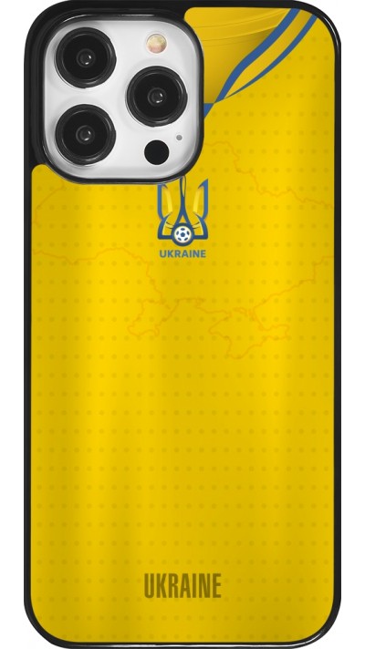Coque iPhone 14 Pro Max - Maillot de football Ukraine
