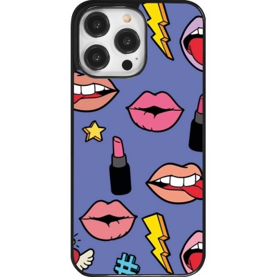 Coque iPhone 14 Pro Max - Lips and lipgloss