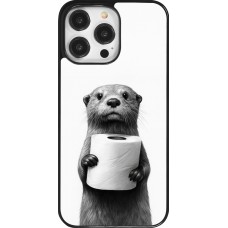 iPhone 14 Pro Max Case Hülle - Otter Toilettenpapier