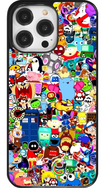 iPhone 14 Pro Max Case Hülle - Mixed cartoons