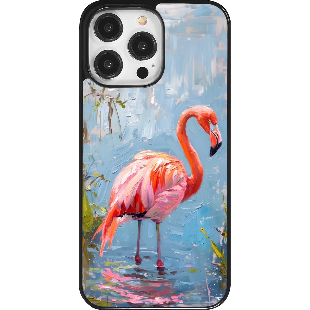 iPhone 14 Pro Max Case Hülle Paint Flamingo Kaufen auf PhoneLook