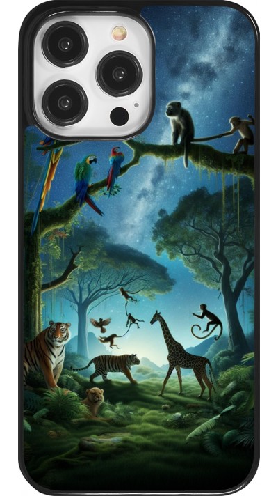 iPhone 14 Pro Max Case Hülle - Paradies der exotischen Tiere