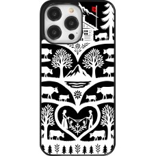 Coque iPhone 14 Pro Max - Poya Suisse 2 noir