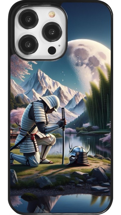 iPhone 14 Pro Max Case Hülle - Samurai Katana Mond