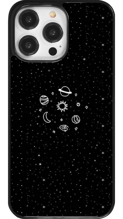 iPhone 14 Pro Max Case Hülle - Space Doodle