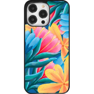 Coque iPhone 14 Pro Max - Spring 23 colorful flowers