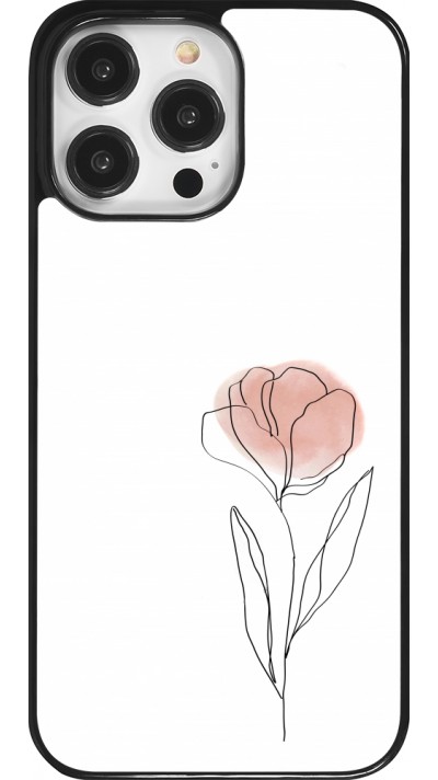 Coque iPhone 14 Pro Max - Spring 23 minimalist flower