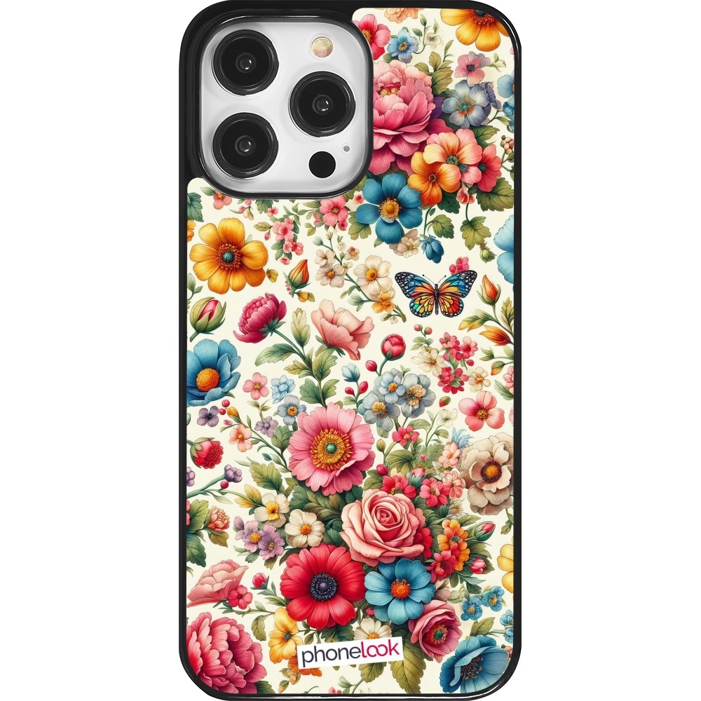 Coque iPhone 14 Pro Max - Spring 25 printemps fleuri