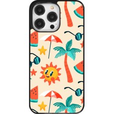 iPhone 14 Pro Max Case Hülle - Summer 2025 Pattern soleil