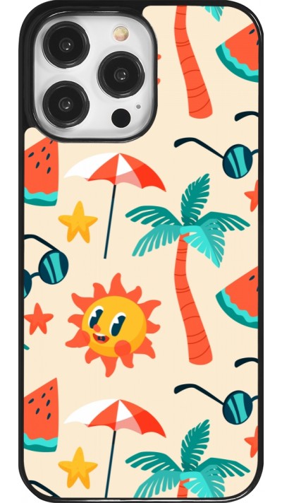Coque iPhone 14 Pro Max - Summer 2025 Pattern soleil