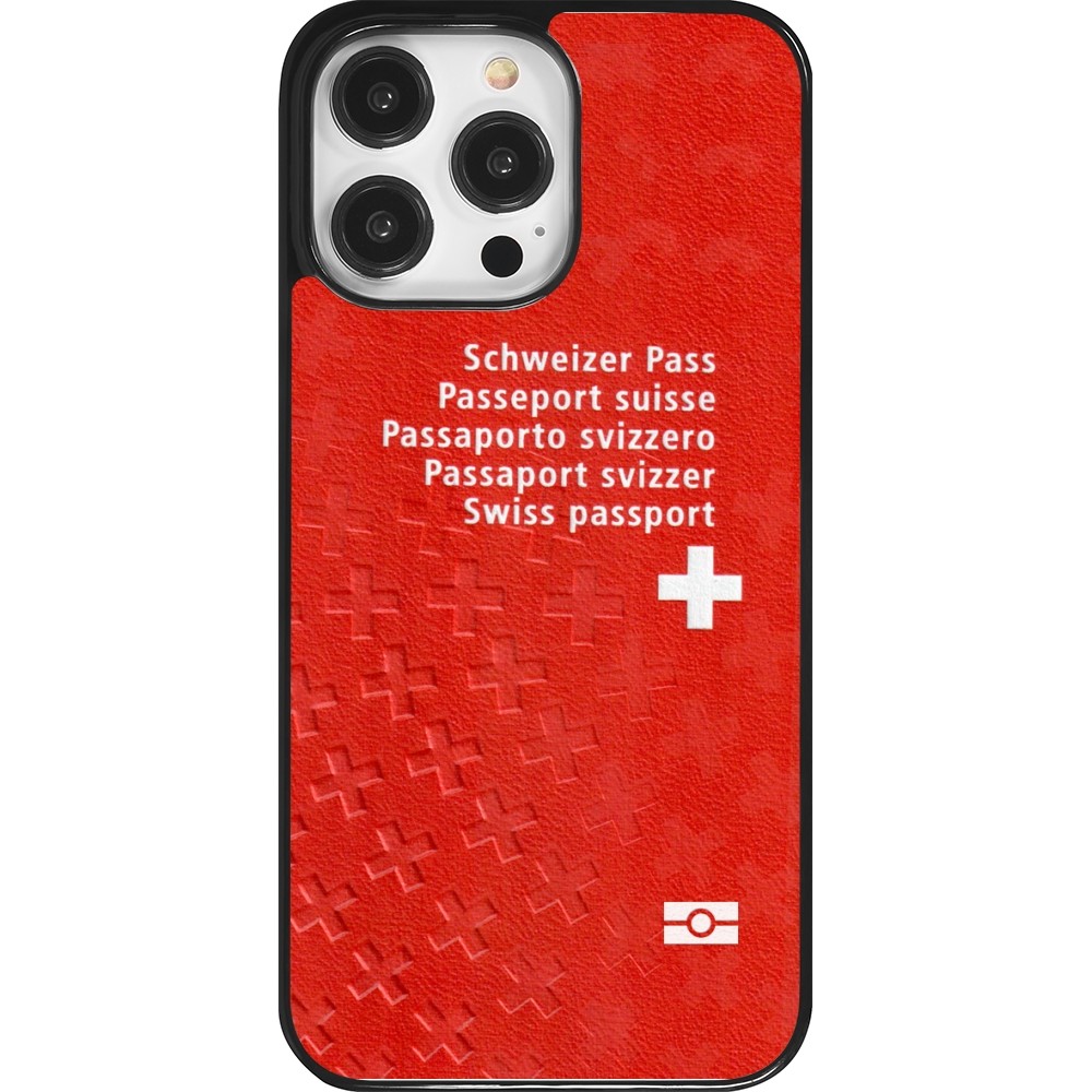 Coque iPhone 14 Pro Max - Swiss Passport